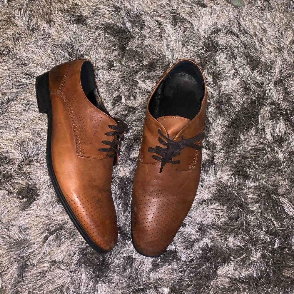 Brown Leather Dress Shoes
